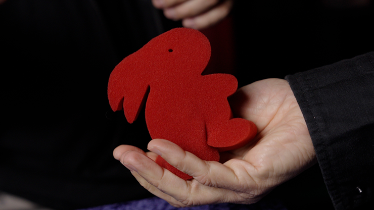 Magic Sponge Bunny Rabbit Jumbo Set (Red) by Murphy's Magic