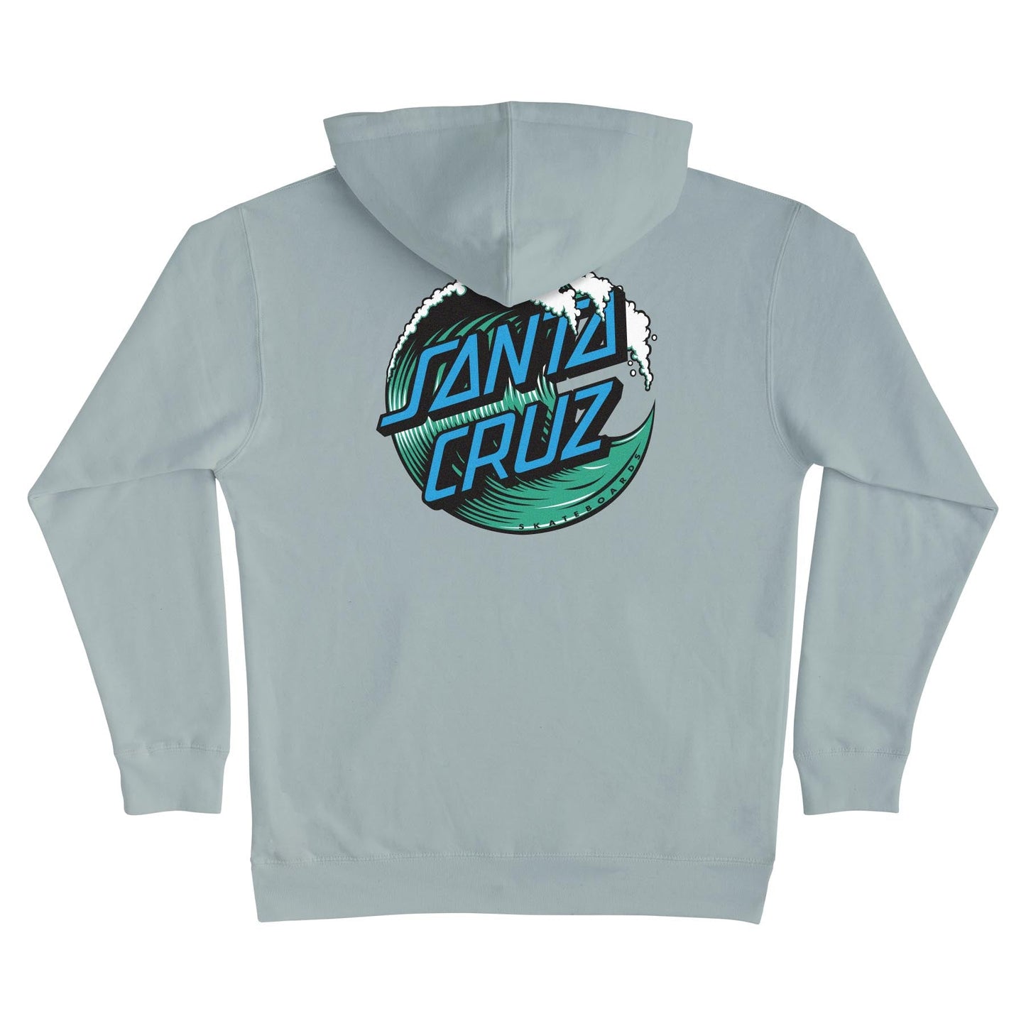 SANTA CRUZ WAVE DOT P/O HEAVYWEIGHT HOODED SWEATSHIRT