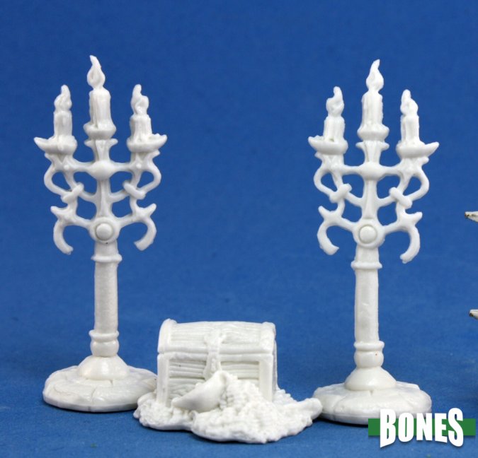 Bones Classic: Treasure Pile & Candelabras