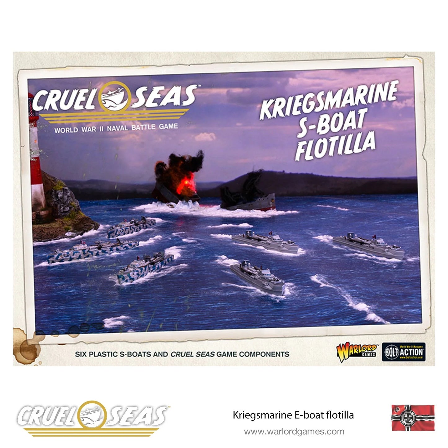 Cruel Seas: Kriegsmarine S-boat flotilla