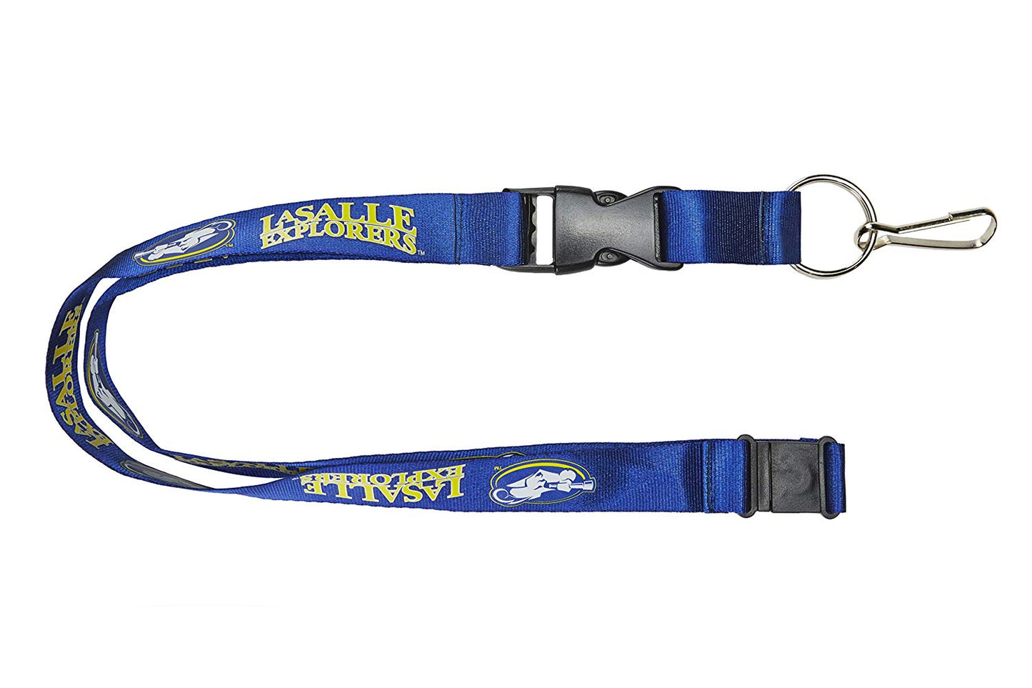 LaSalle Explorers NCAA College Lanyard Keychain