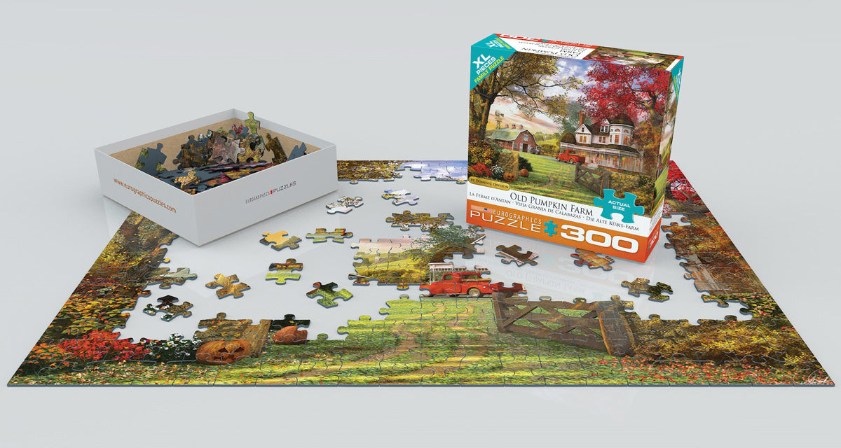 Puzzle: Family Oversize Puzzles - Old Pumpkin Farm by Dominic Davison