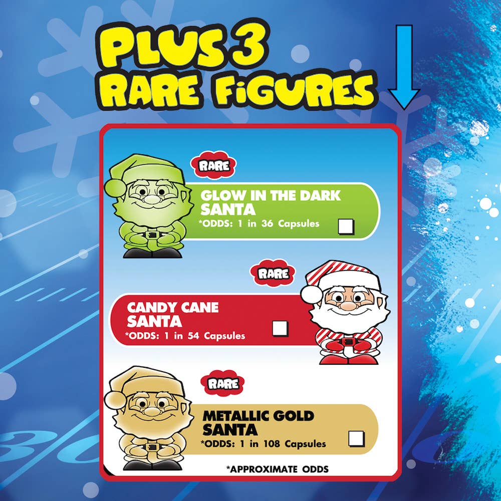 NFL Santa Squeezy Surprise! Giant Capsule