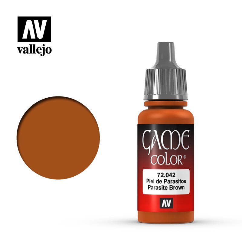 Vallejo Game Color Paint: Parasite Brown 17 ml.