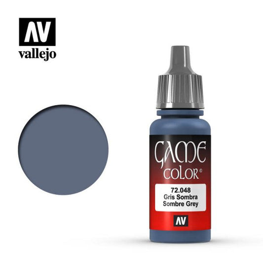Vallejo Game Color Paint: Sombre Grey 17 ml.