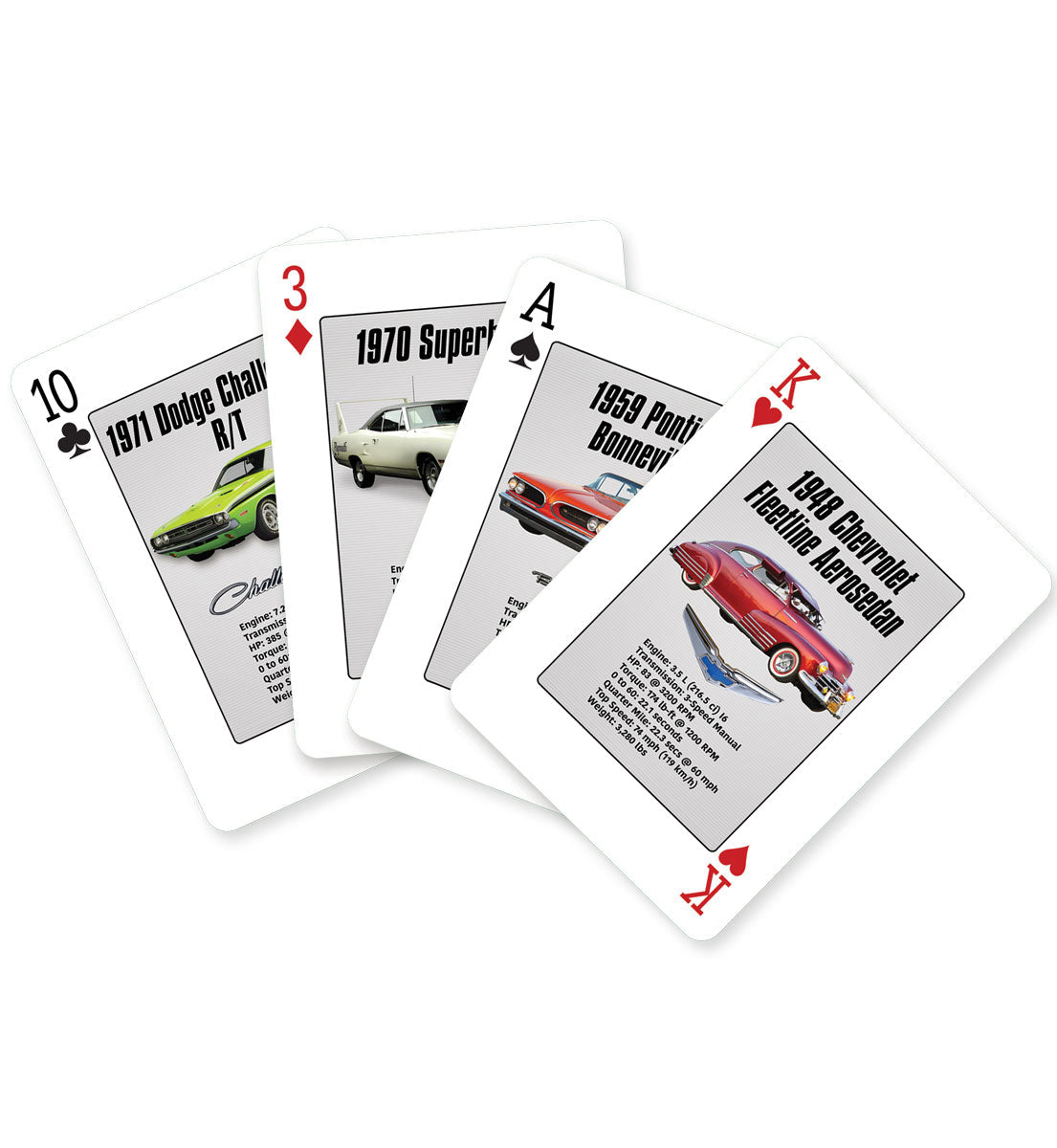 EuroGraphics Playing Cards: Muscle Cars