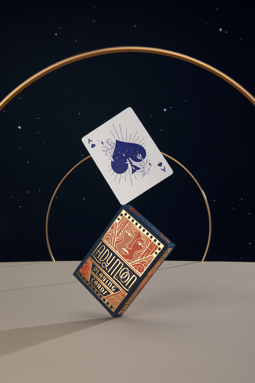 Lady Moon Playing Cards by Art of Play