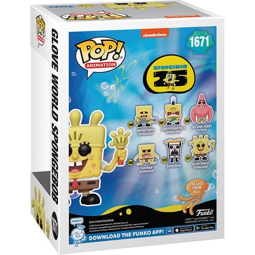 Funko Pop! 1671 Animation - SpongeBob SquarePants 25th Anniversary Vinyl Figure