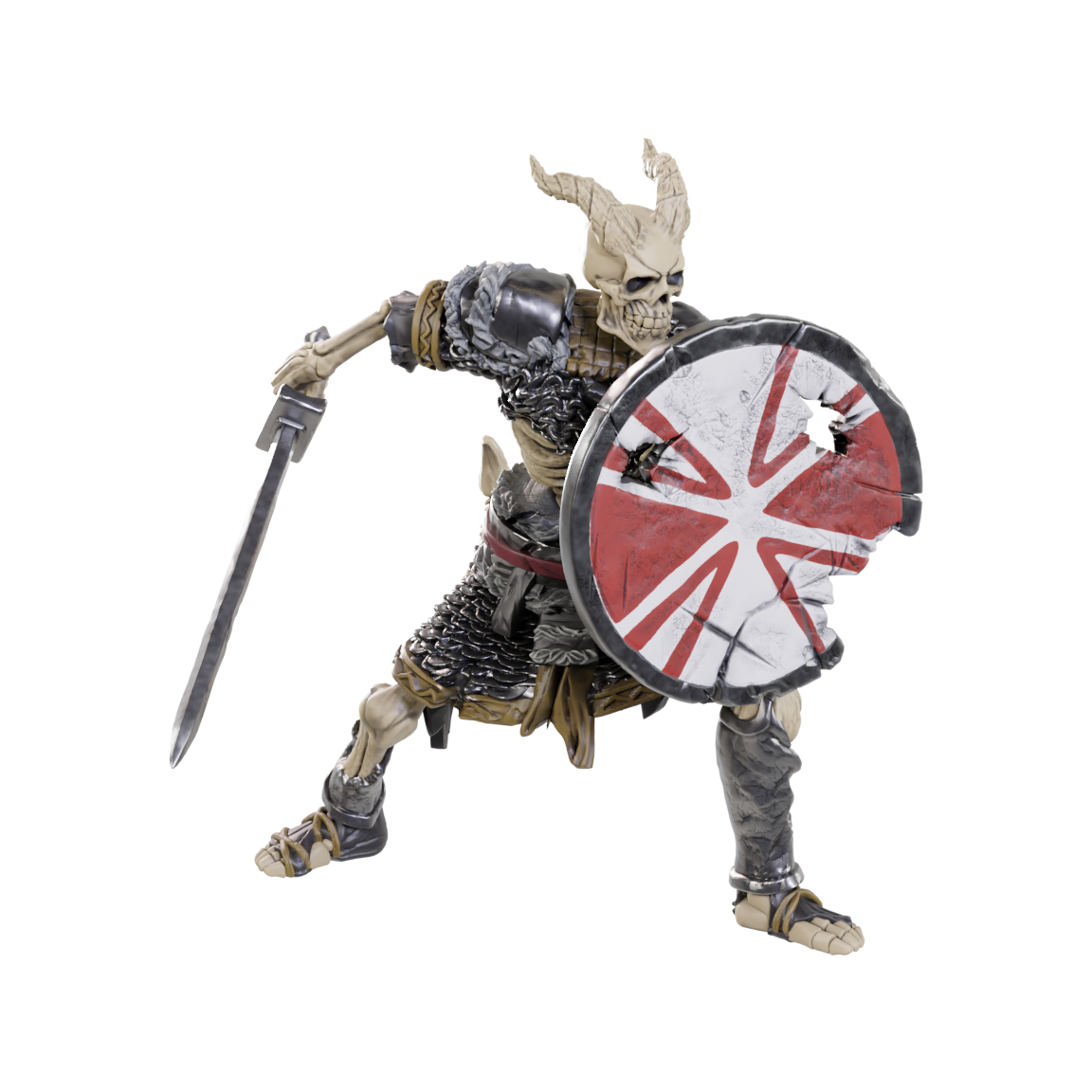 D&D: Nolzur's Marvelous Miniatures - Tiefling Skeleton