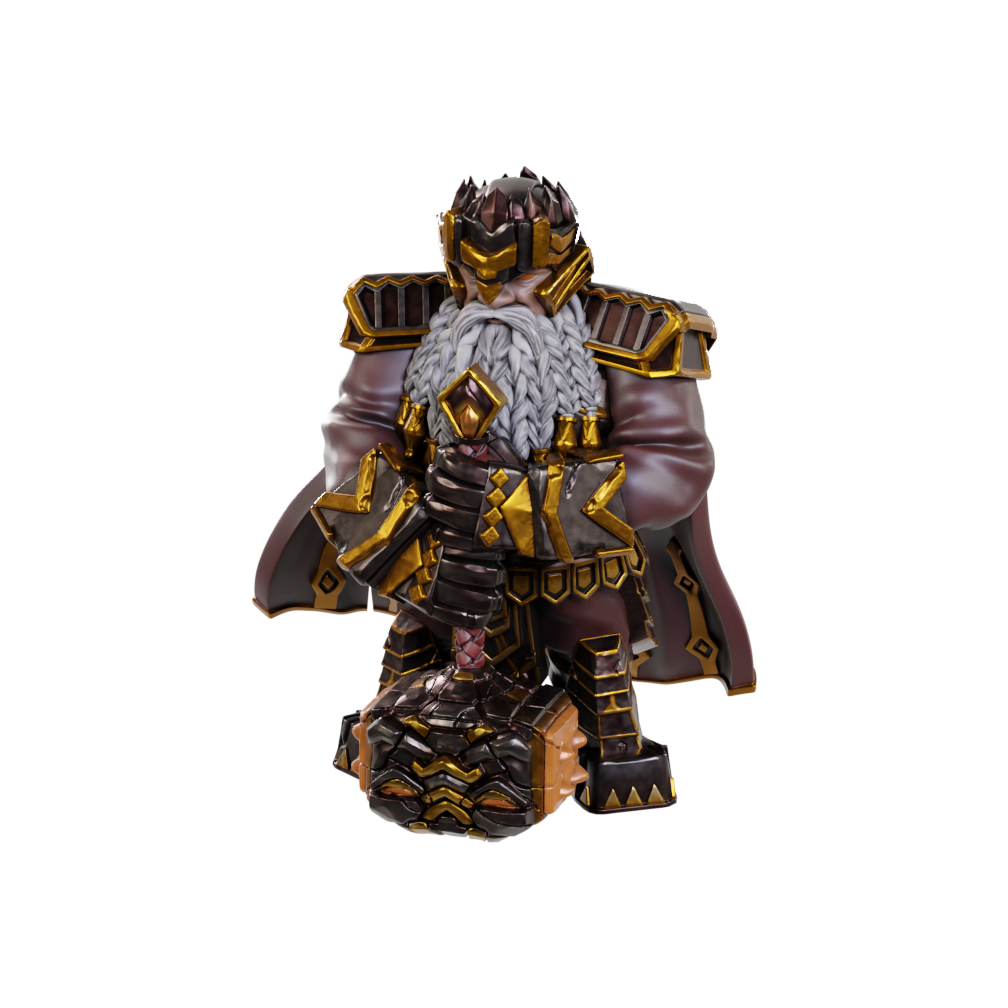 Pathfinder: Deep Cuts - Male Dwarf Champion High-Level