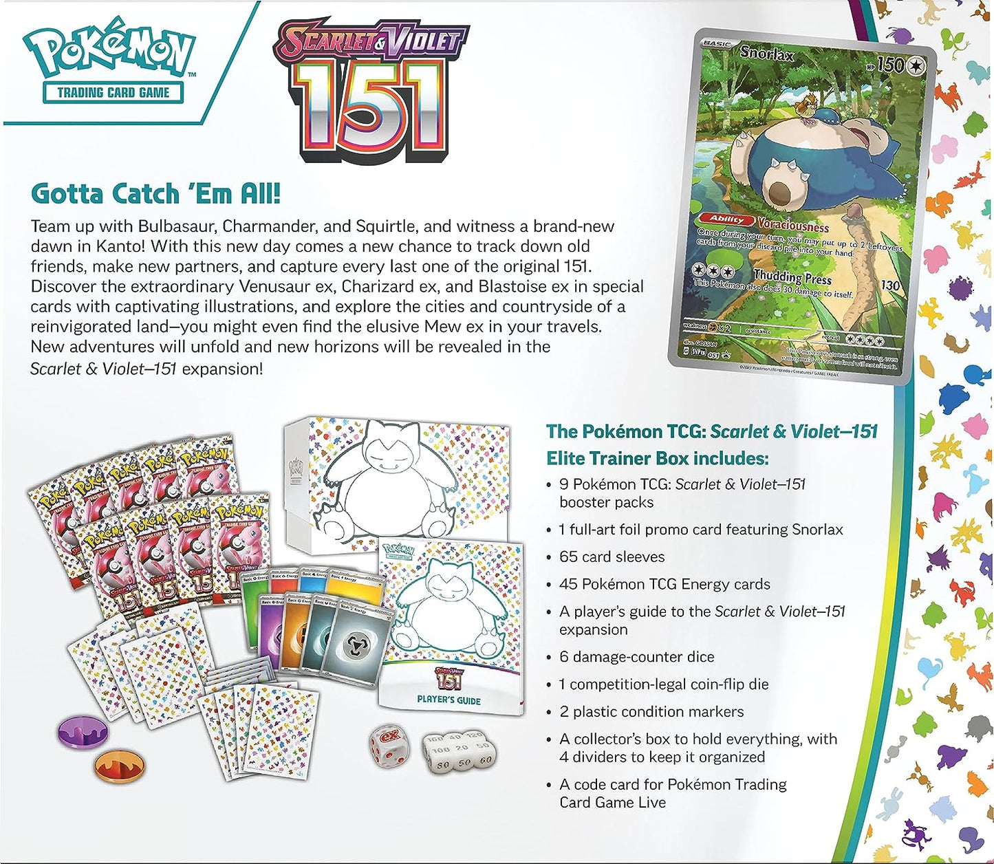 Pokemon: Scarlet & Violet - 151 Elite Trainer Box