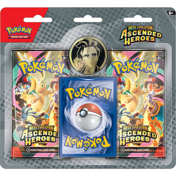 Pokemon: Mega Evolution - Ascended Heroes - 2-Blister Pack - Larry