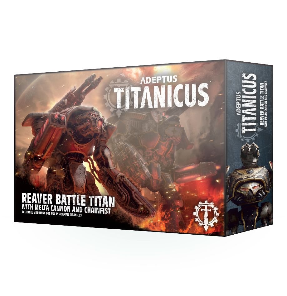 Adeptus Titanicus - Reaver Battle Titan w/ Melta Cannon & Chainfist