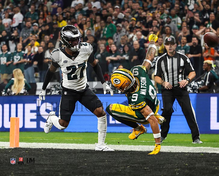 Quinyon Mitchell Coverage Action Philadelphia Eagles Football Photo