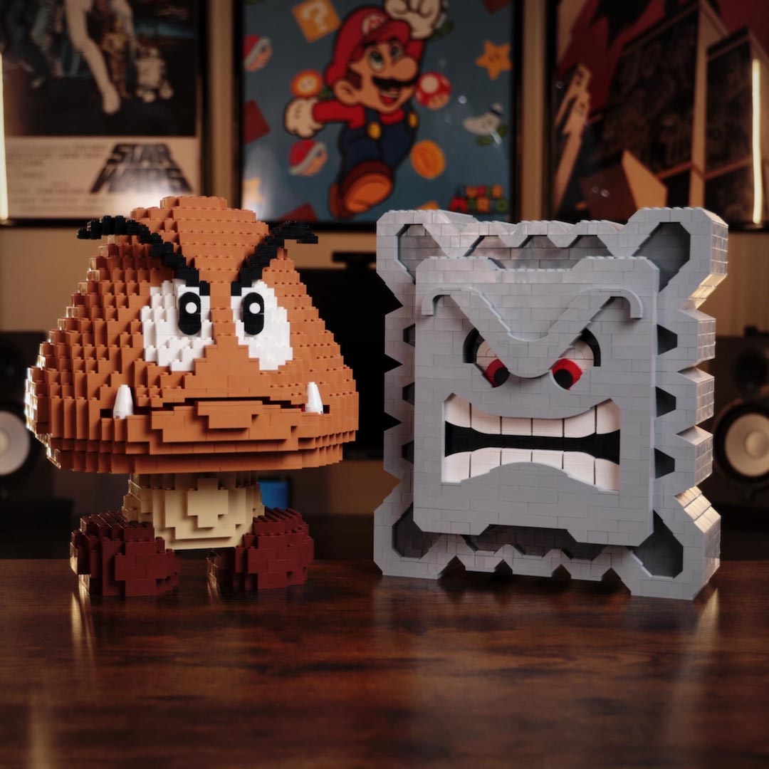 Life-Sized Angry Block