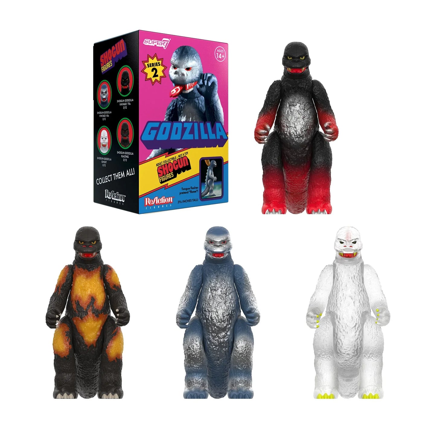 Super7 x Toho Blind Box Wave 04 (Shogun V2) - Blind Box Flat