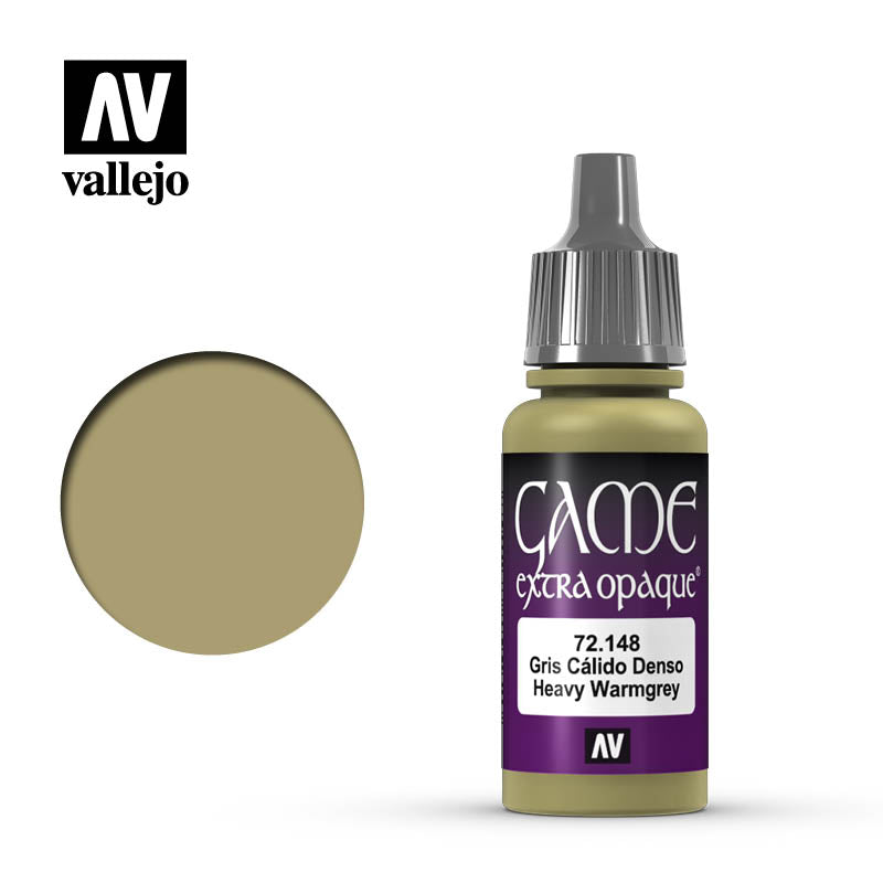 Vallejo Game Color Paint: Heavy Warmgrey (17ml)