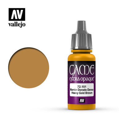 Vallejo Game Color Paint: Heavy Goldbrown (17ml)