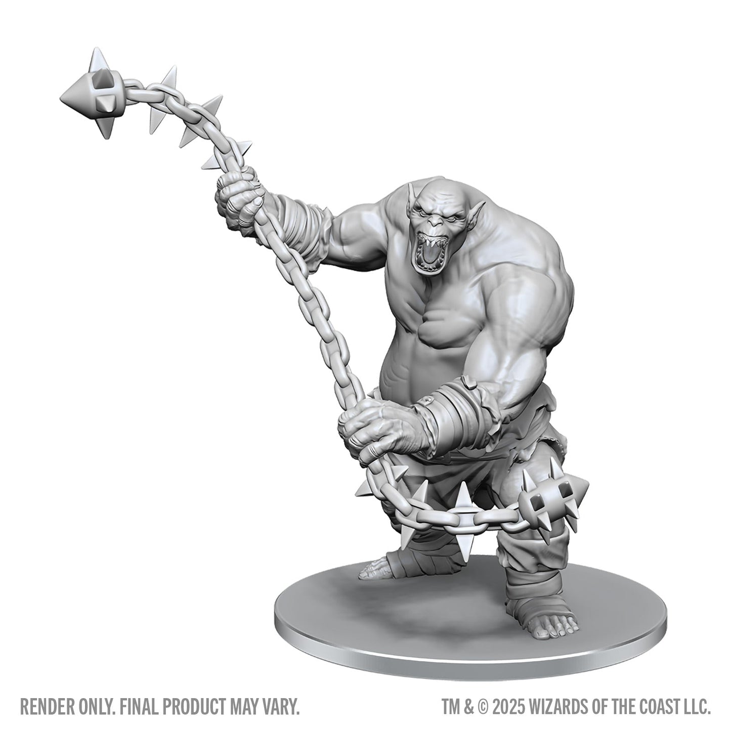 D&D: Nolzur's Marvelous Unpainted Miniatures - Ogre Chain Brute