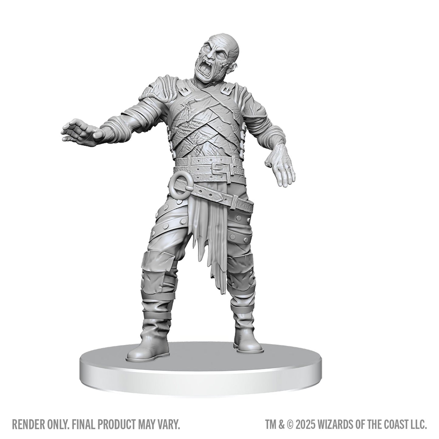 D&D: Nolzur's Marvelous Unpainted Miniatures - Swarm of Rot Grubs and Rot Grub Victim