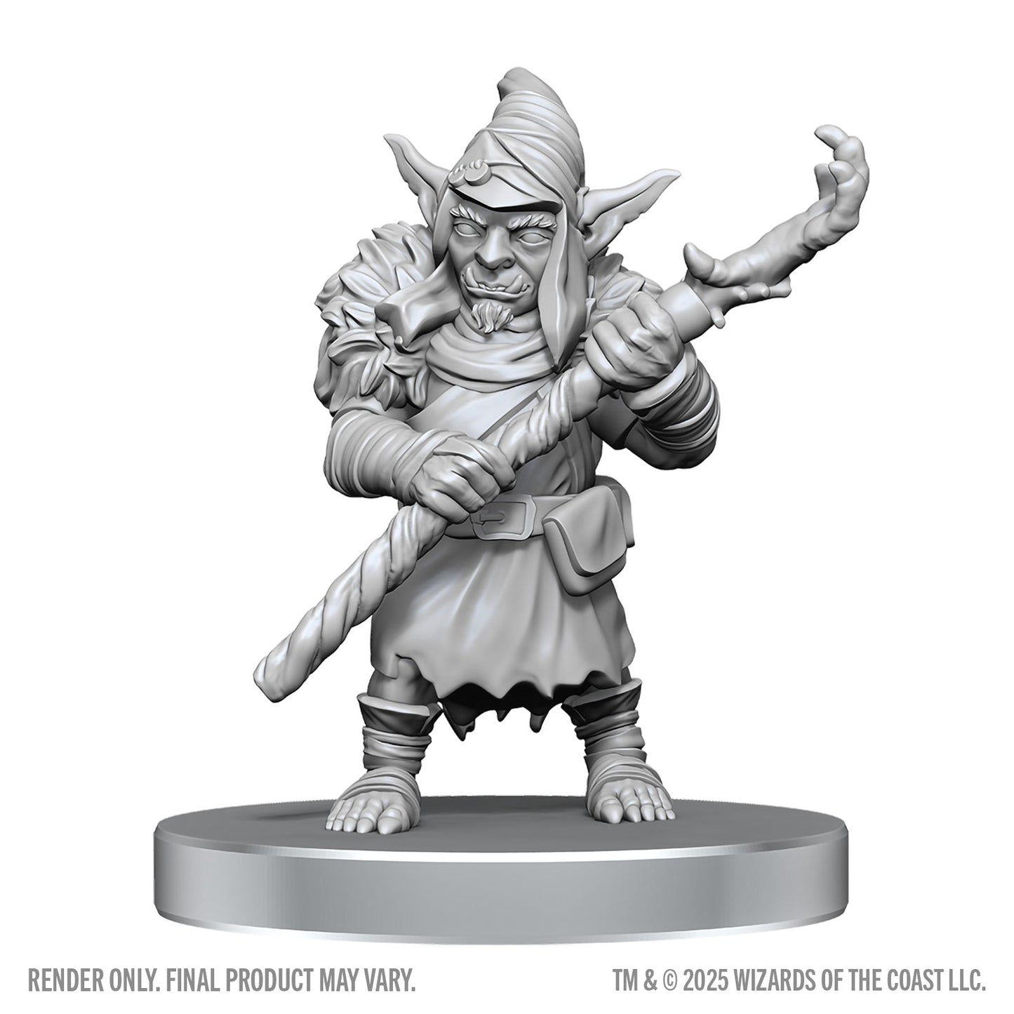 D&D: Nolzur's Marvelous Unpainted Miniatures - Bugbear Stalker & Goblin Hexer