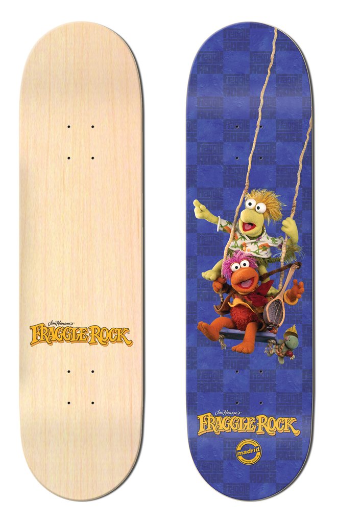Madrid x Fraggle Rock Skateboard Deck Set (8 boards included)