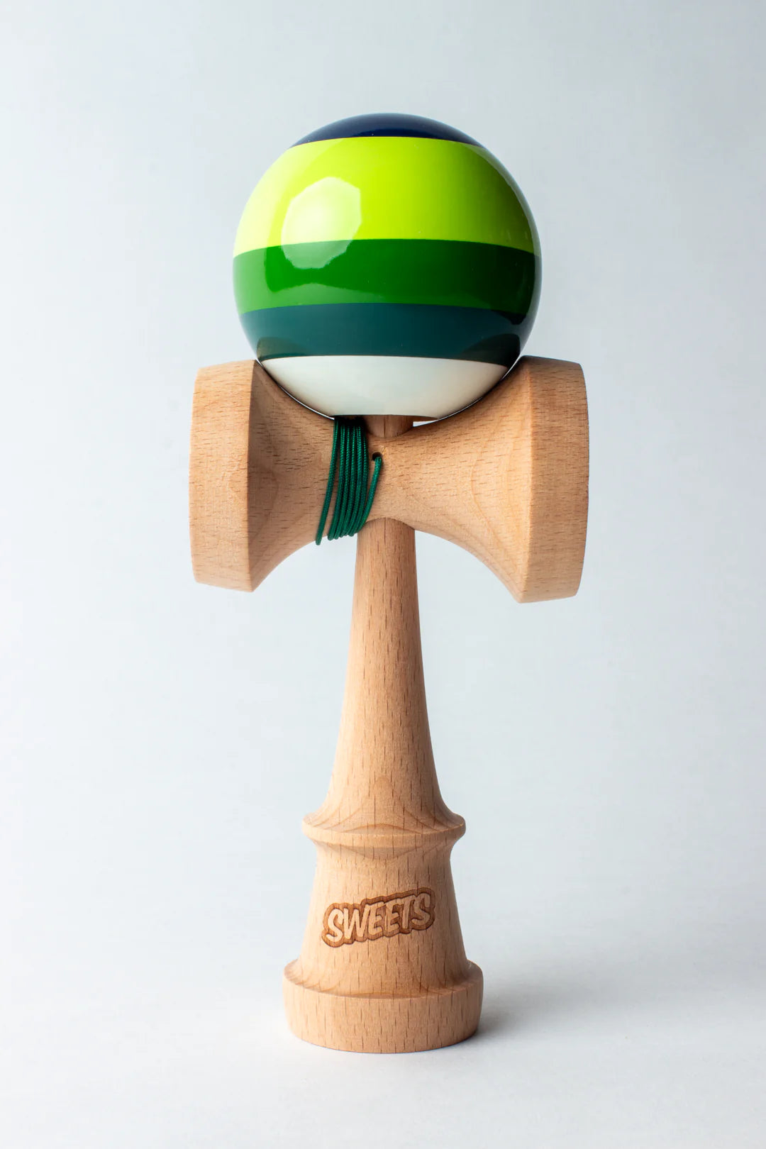 Classic 5 Stripe - Dougy - Sweets Kendamas - Sticky Clear