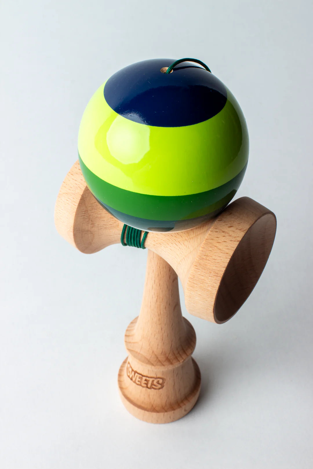 Classic 5 Stripe - Dougy - Sweets Kendamas - Sticky Clear