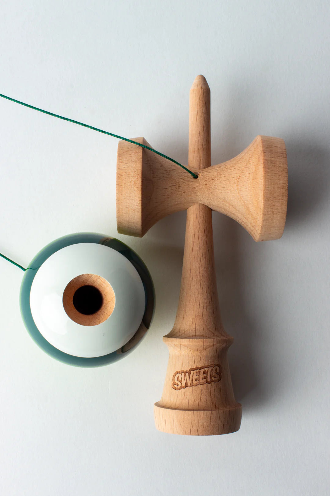 Classic 5 Stripe - Dougy - Sweets Kendamas - Sticky Clear
