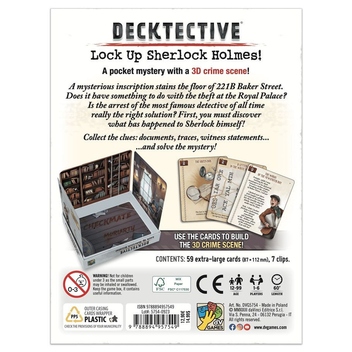 Decktective: Lock Up Sherlock Holmes!