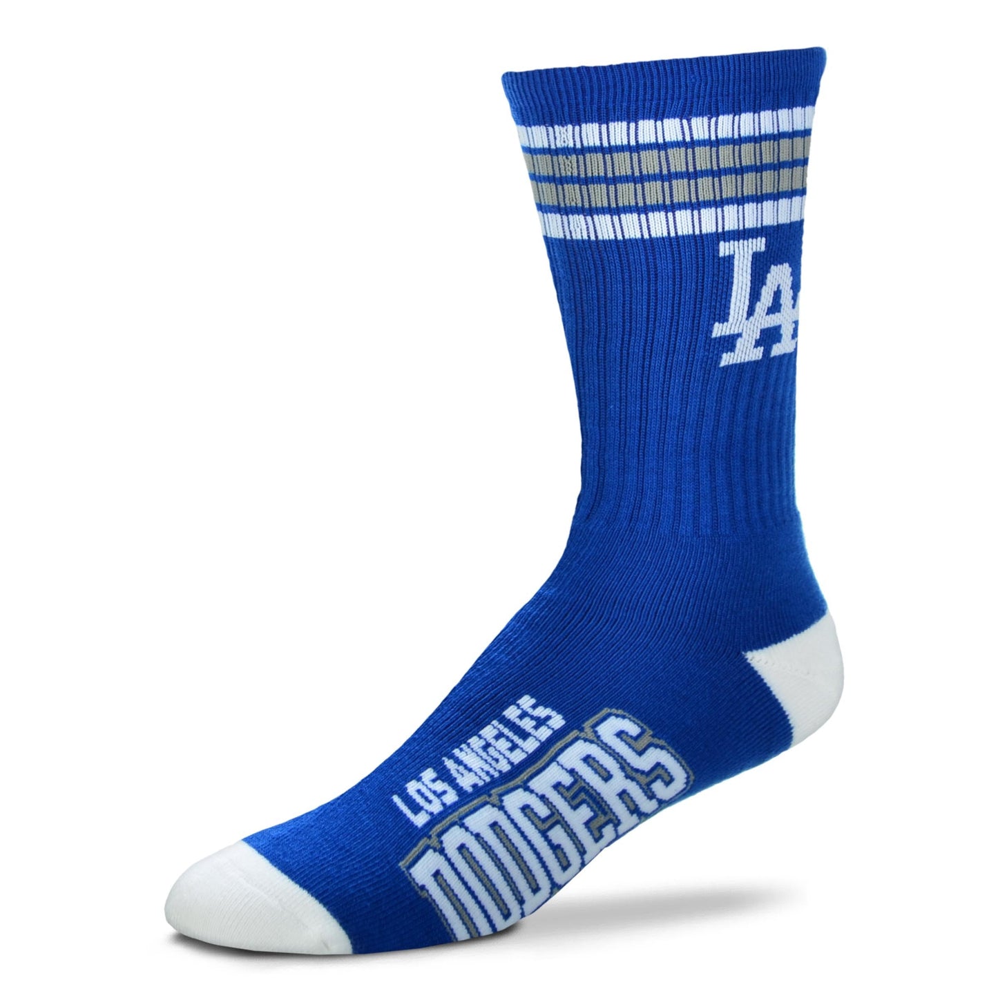 Los Angeles Dodgers Men's 4 Stripe Deuce Socks