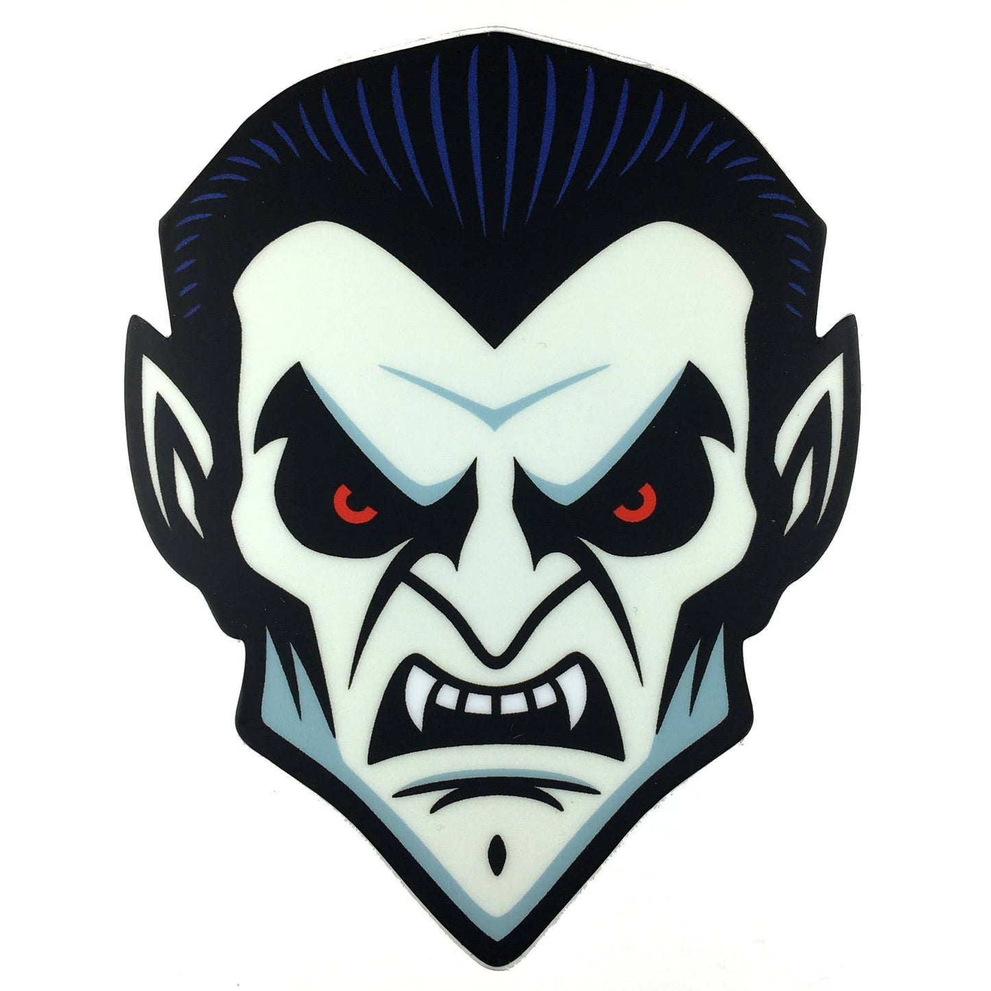 Dracula Head Sticker