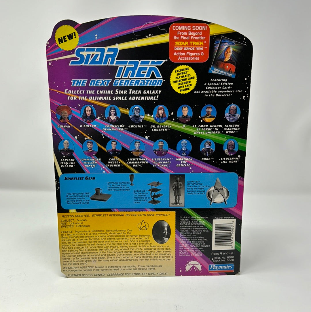 6020 Star Trek Next Generation Guinan Action Figure by Playmates