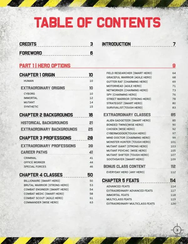 Everyday Heroes: The Vault - Rules Compendium - Volume 1