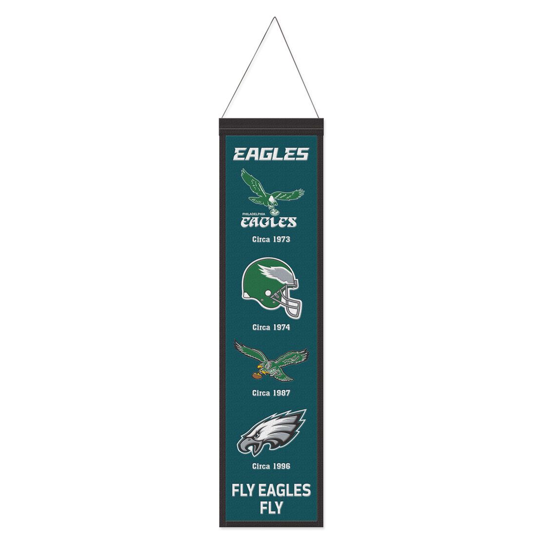 Philadelphia Eagles 8" x 32" Wool Banner