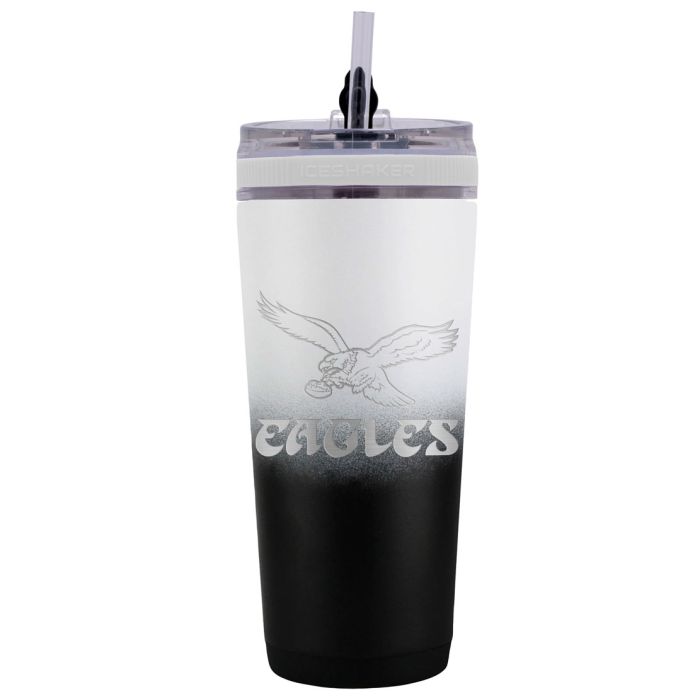 Philadelphia Eagles Throwback 26 oz Stainless Steel Ice Shaker Bottle