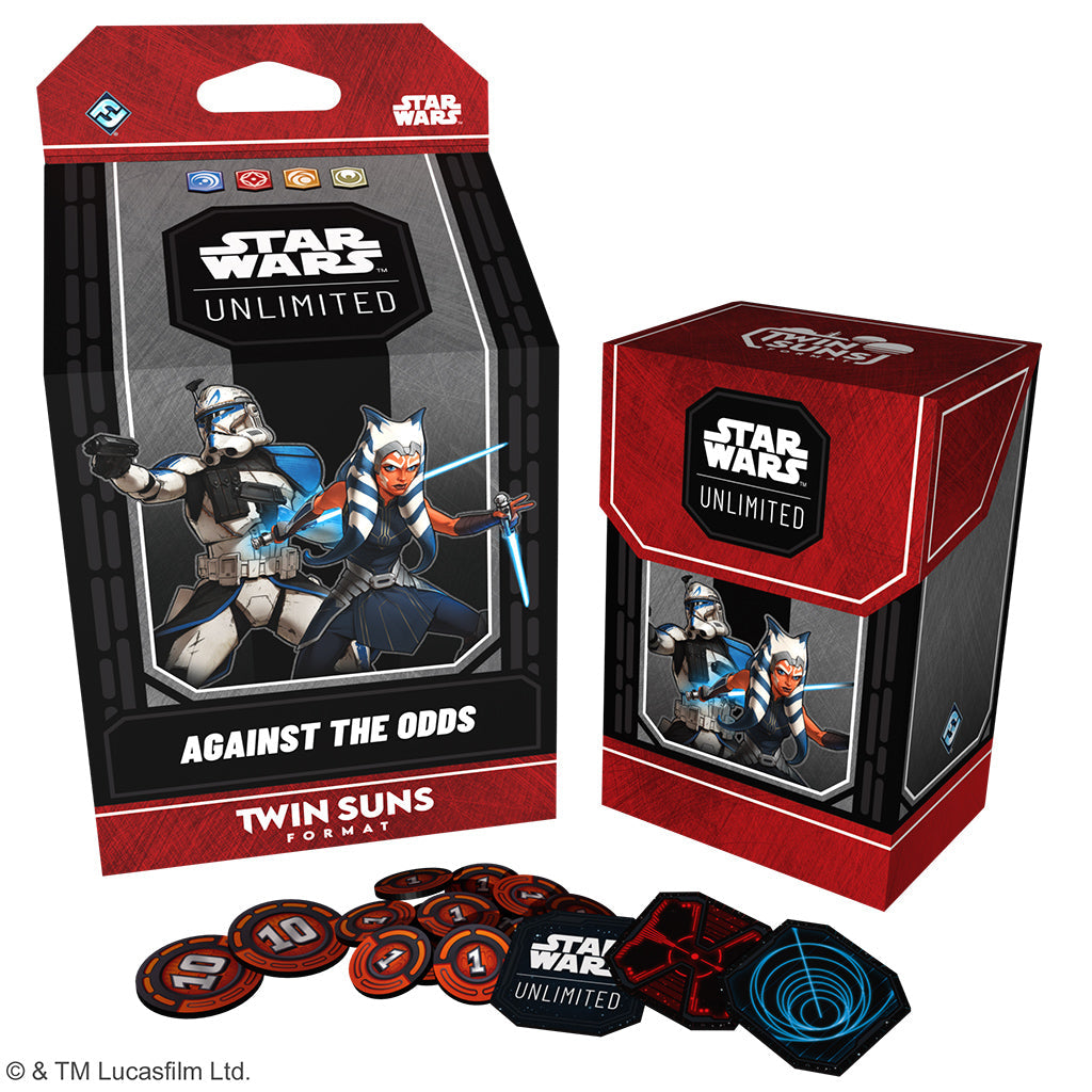 Star Wars: Unlimited - Twin Suns Deck - Improvised Tactics - Ahsoka Tano and Rex