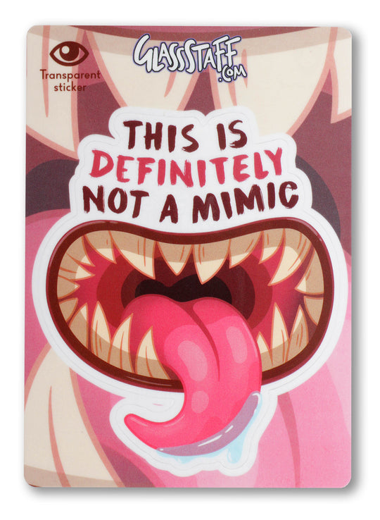 Forged Gaming: Sticker - Die Cut Vinyl - Waterproof - 3.5" - Not a Mimic