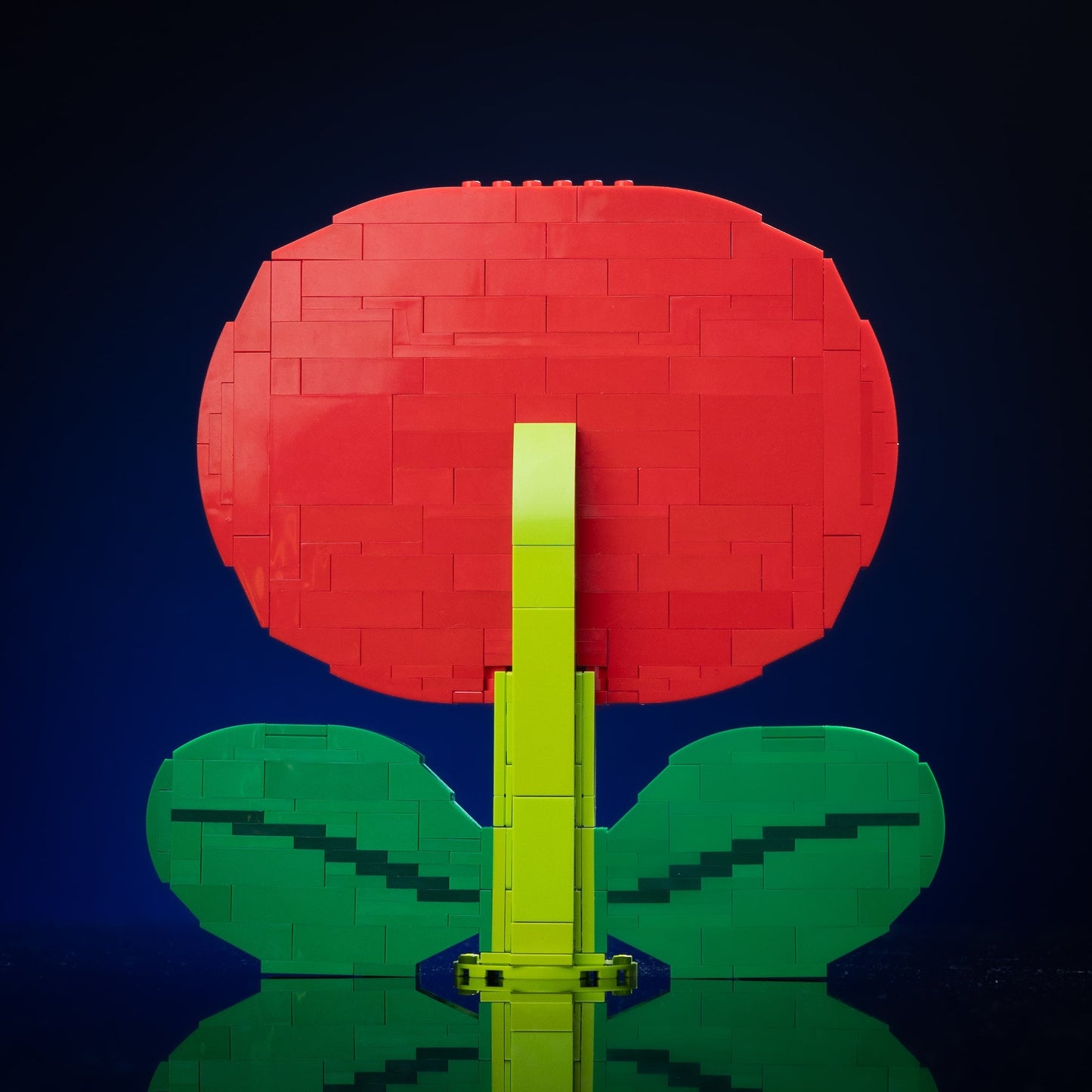 Life-Sized Fire Flower
