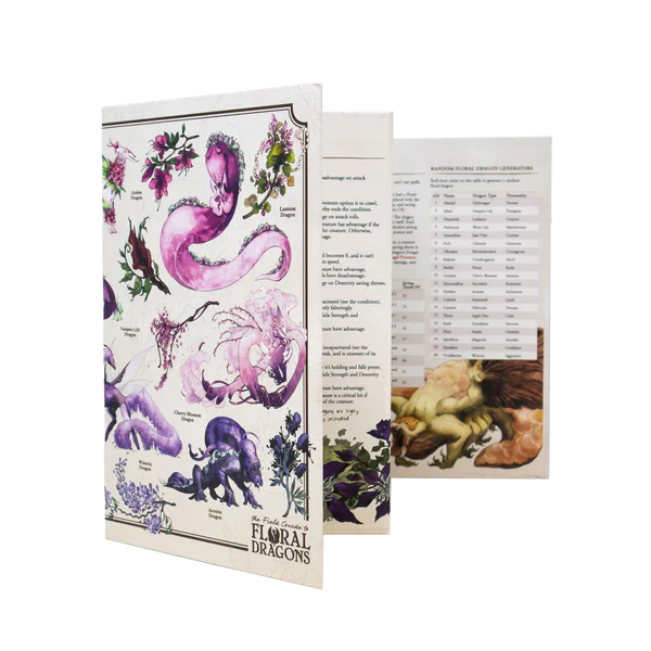 The Field Guide to Floral Dragons: Deluxe Box Set (5E D&D)