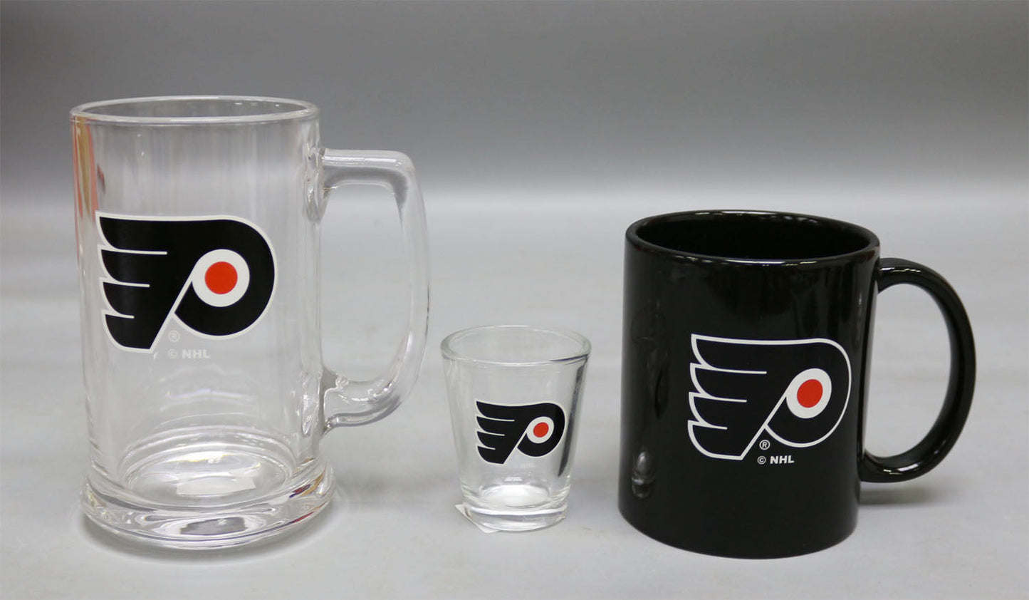 Philadelphia Flyers 3-Piece Glassware Gift Set