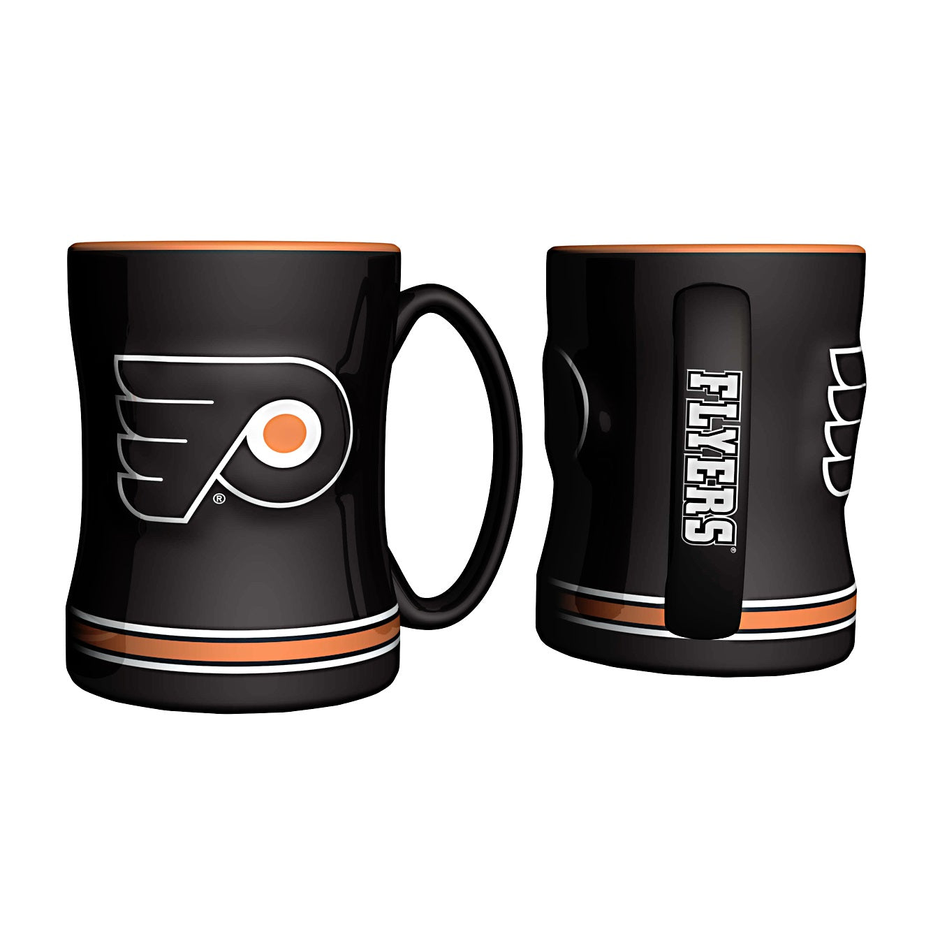 Philadelphia Flyers Logo Relief Coffee Mug