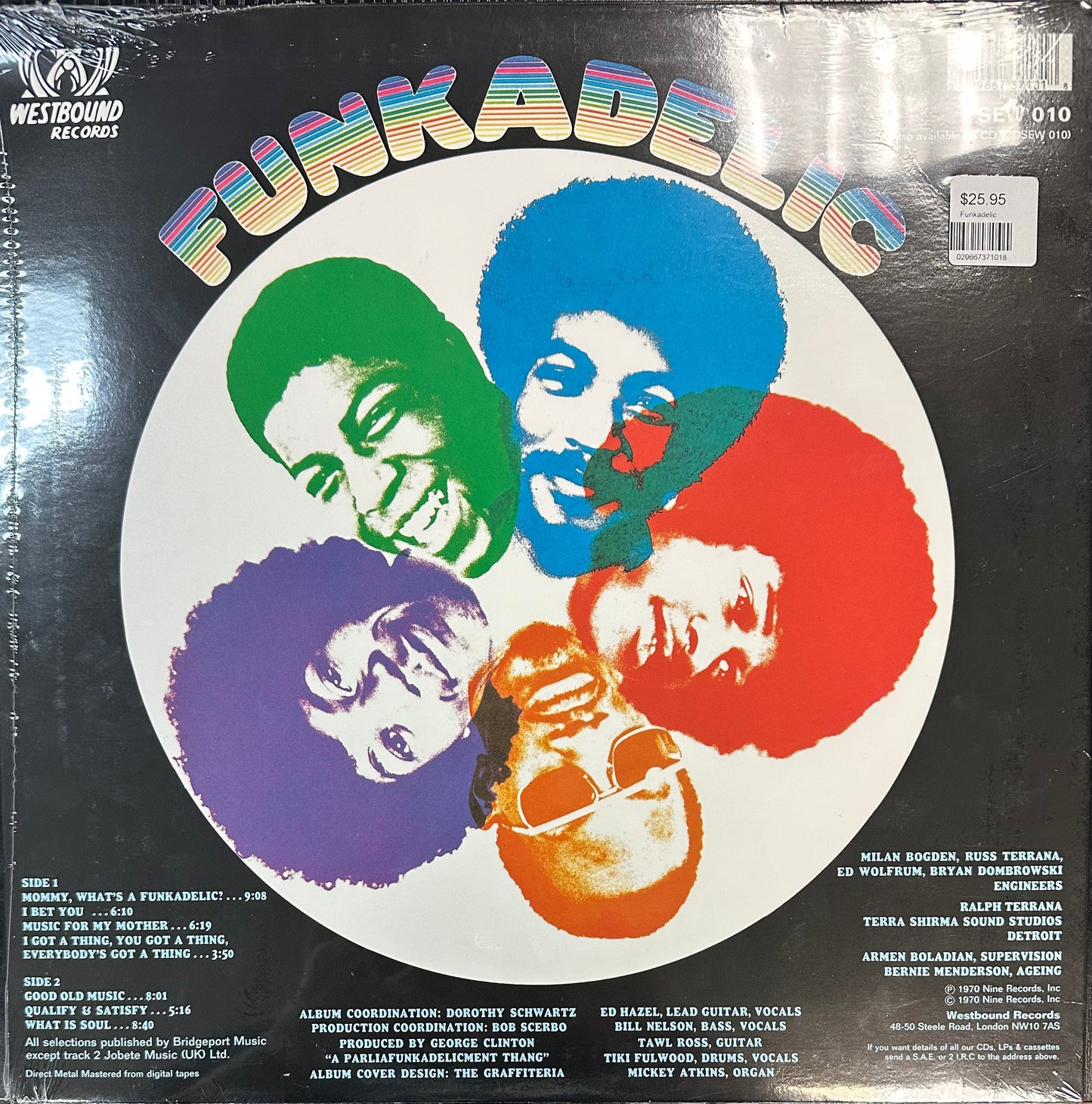 Funkadelic - Funkadelic 50th Anniversary Edition (Color Vinyl) LP Record
