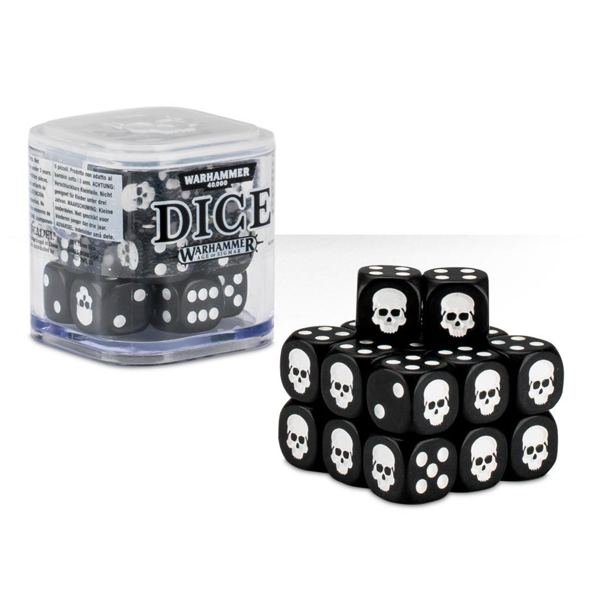 Warhammer: Dice Cube - Black