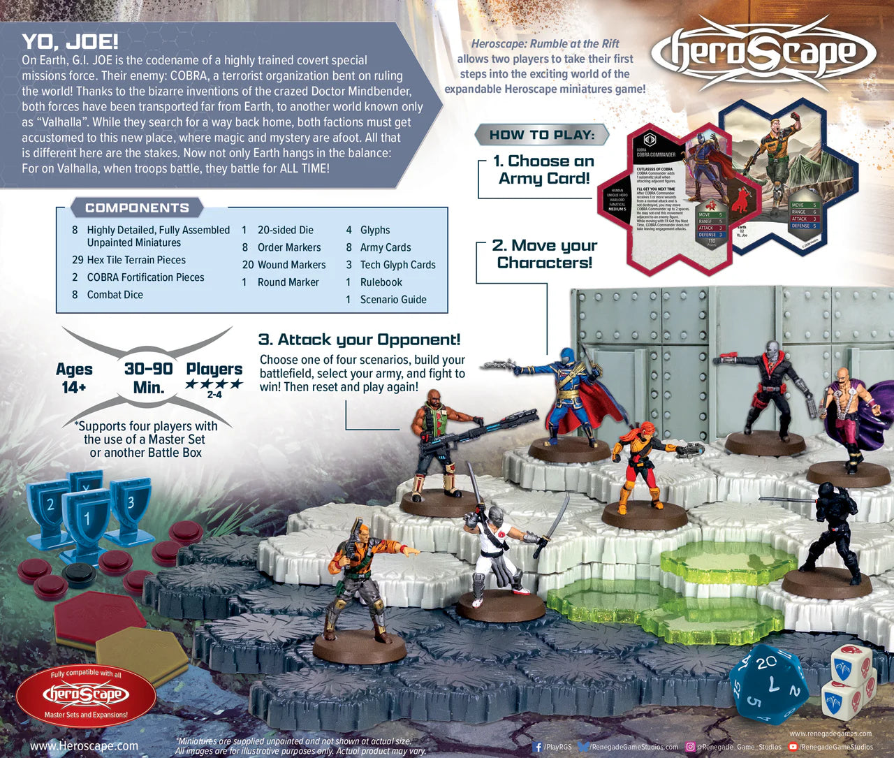 Heroscape: G.I. Joe - Rumble at the Rift Battle Box