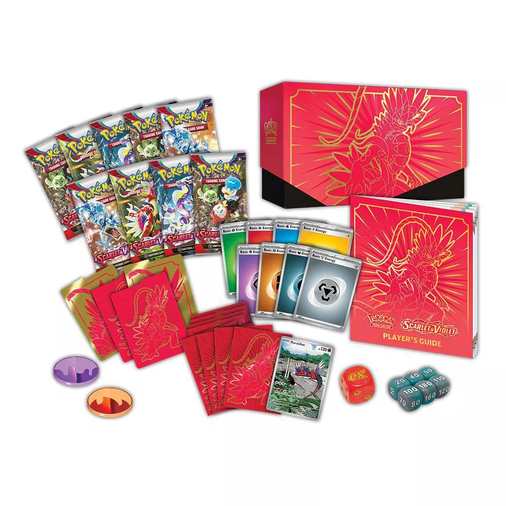 Pokemon: Scarlet & Violet - Elite Trainer Box - Koraidon (Scarlet)