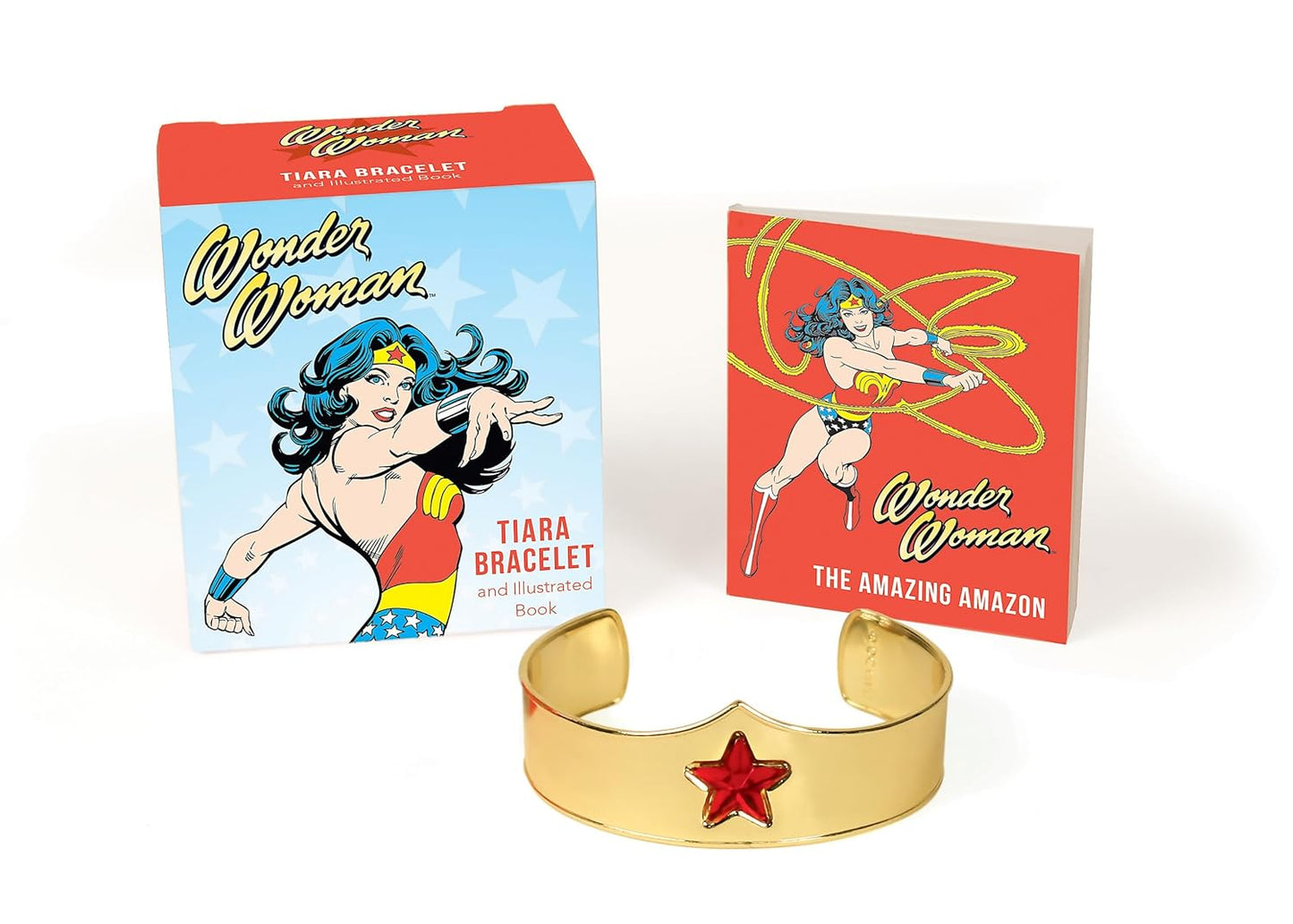 RP Minis: Wonder Woman - Tiara Bracelet and Illustrated Book