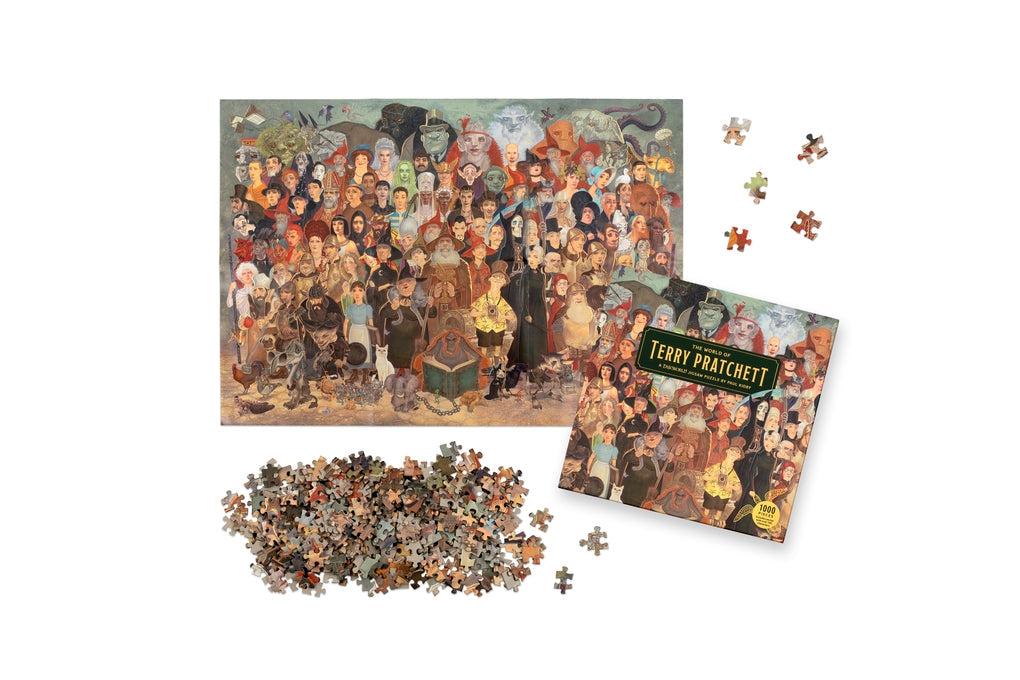 Laurence King Puzzles: Jigsaw Puzzle - 1000 Pieces - The World of - Terry Pratchett