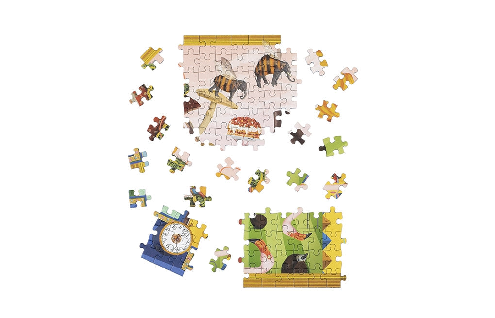 Laurence King Puzzles: Jigsaw Puzzle - 1000 Pieces - Alice's Wonderland - A Curiouser and Curiouser Jigsaw Puzzle