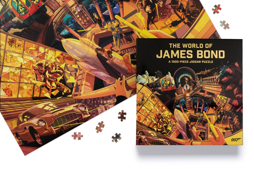 Laurence King Puzzles: Jigsaw Puzzle - 1000 Pieces - The World of - James Bond